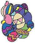 Fuzzy Easter Machine Embroidery Applique Designs 5x7