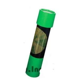 GREEN Op Art Kaleidoscope Toy Optical Illusion 7.5 Inches 