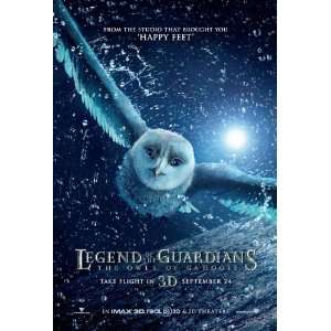  Legend of the Guardians Movie Advance Poster Double Sided 