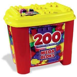  200 Piece Mega Blocks Tub Toys & Games