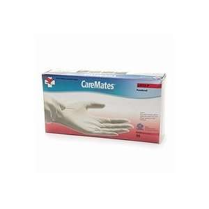  CareMates Disposable Medical Gloves   Latex, Medium 100 ea 