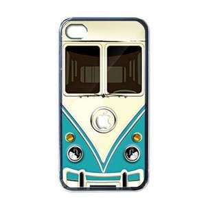   Vintage VW turquoise Campers Van Apple iPhone 4 / 4s Hard Case Cover