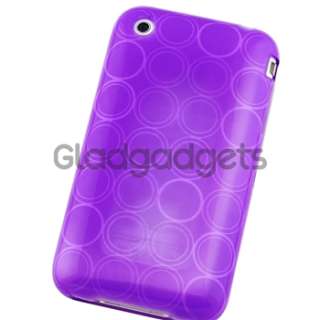   Circle Case Cover+Privacy Filter for iPhone 3 G 3GS OS New  