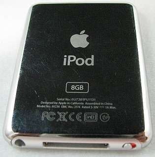 Apple iPod nano 3rd Generation Silver (8 GB) MA980LL/A A1236 #PUYOR 
