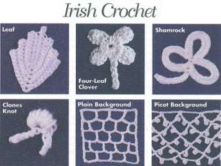 Basket of Flowers Irish Crochet Pillow crochet pattern  