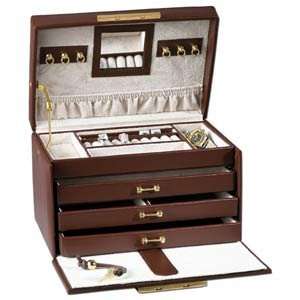  Ragar Paris Weave Jewelry Box with Three Drawers in 