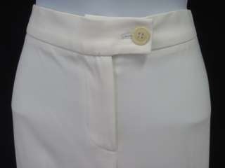 MOSCHINO CHEAPANDCHIC Ivory Blazer Pants Suit Sz 6  