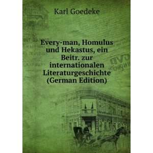   , ein Beitr. zur internationalen Literaturgeschichte (German Edition
