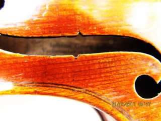 Fine old violin by JOHANN GEORG JAEGER, NEUKIRCHEN 1797  