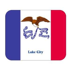    US State Flag   Lake City, Iowa (IA) Mouse Pad: Everything Else