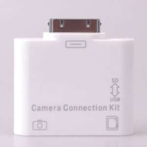  2 in 1 Camera Connection Kit for Apple iPad   USB Adapter 