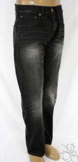 LEVIS JEANS 569 Loose Fit Straight Leg Black w/ Fade Denim Pants New 