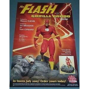 The Flash vs Gorilla Grodd DC Direct Statue 17 by 11 Comics Shop 