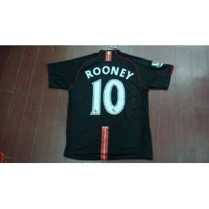 08 09 MANCHESTER UNITED AWAY JERSEY ROONEY + FREE SHORT (SIZE M 