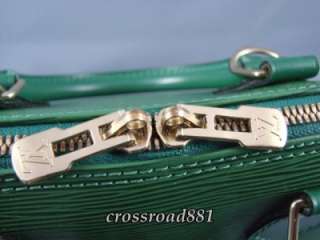 Authentic Louis Vuitton Green Epi Alma Handbag Great Condition  