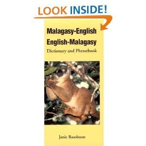 Malagasy English/English Malagasy: Dictionary and 