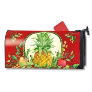   Tropical Holiday Pineapple Mailbox Magnetic Wrap Cover