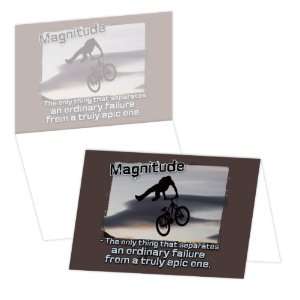 ECOeverywhere Biking Magnitude Boxed Card Set, 12 Cards and Envelopes 