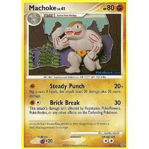    Pokemon Stormfront #41 Machoke Lv 41 Uncommon Toys & Games