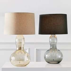   Gourd Table Lamp, Luster Finish Base, Natural Shade: Home Improvement