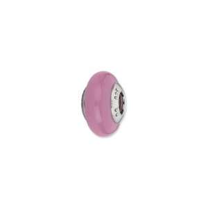  Dark Pink Murano Glass Charm: Jewelry
