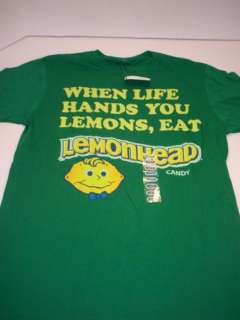 Lemonheads Candy T Shirt size Small  NEW  
