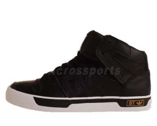 Adidas Originals Ledge Mid ST Black White Gold 2011 Mens Casual Shoes 