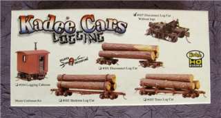 KADEE CARS LOGGING #107 DISCONNECT LOG CAR WITHOUT LOGS HO SCALE MODEL 