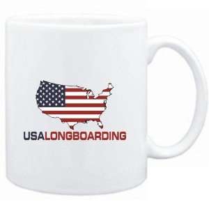  Mug White  USA Longboarding / MAP  Sports: Sports 