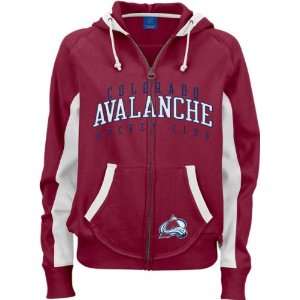 Colorado Avalanche Womens Sunday Hooded Sweatshirt:  