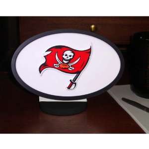    Tampa Bay Buccaneers NFL Logo Art With Stand: Sports & Outdoors