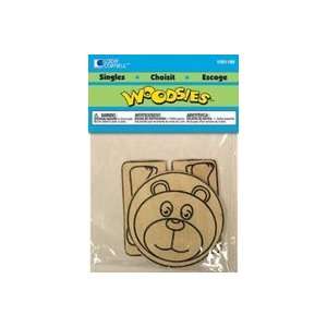  Loew cornell Woodsies Singles Kit 1/pkg bear 12 Pack 