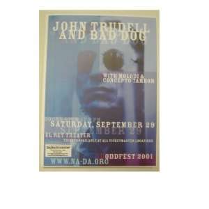  John Trudell and Bad Dog Handbill Poster