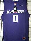KANSAS STATE Wildcats Mens Basketball Jersey by Nike! sz XL, Purple 