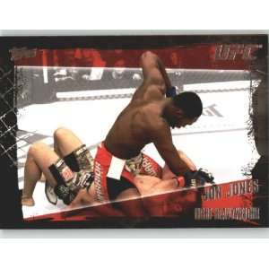  2010 Topps UFC Trading Card # 49 Jon Jones (Ultimate Fighting 