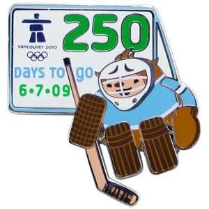  2010 Winter Olympics Quatchi Goaltending 250 Days 