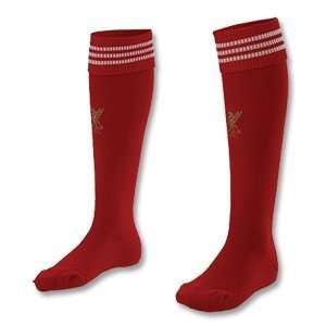  Liverpool Home Soccer Socks 2010 12: Sports & Outdoors