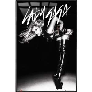  Lady Gaga   Framed Poster (Judas) (Size 24 x 36)