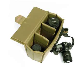 DSLR Folding Camera Bag Case Insert Partition Padded Protection Bag 