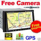   HD GPS Navi 7 Car DVD CD Player Radio Ipod BT Touch Screen +Camera