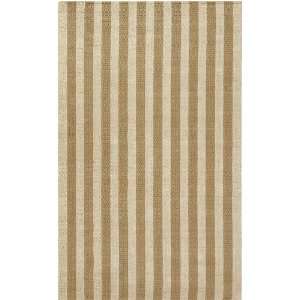 Country Jutes Contemporary Stripes Hand Woven Jute Rug 5.00 x 8.00 