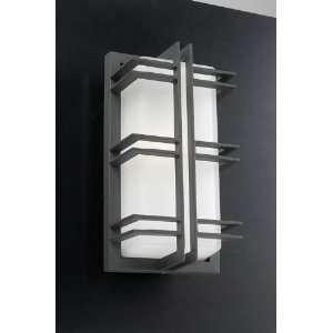  PLC Lighting Gulf Outdoor Fixture in Silver Finish   8012 