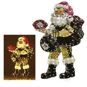  Pittsburgh Steelers Santa Lawn Figure