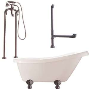  Giagni LH2 ORB Hawthorne Floor Mounted Faucet Package 