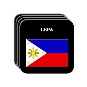  Philippines   LEPA Set of 4 Mini Mousepad Coasters 