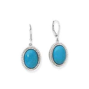  Sterling Silver Turquoise Earrings Katarina Jewelry