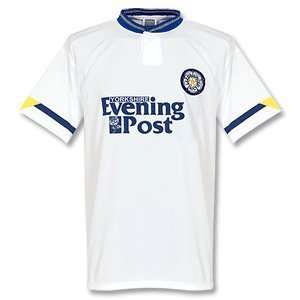  1992 Leeds Utd Home Retro Shirt   Yorks Evening Post 