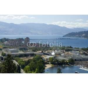   Wall Decals   View of Kelowna, Bc   Removable Graphic