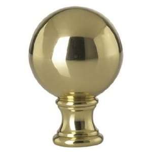  Solid Brass Ball Lamp Shade Finial: Home Improvement
