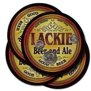  LACKIE Family Name Beer & Ale Coasters: Everything Else